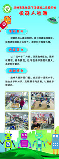 机器人展架