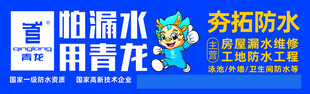 青龙防水广告宣传画面