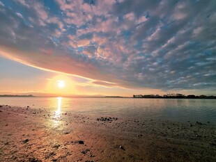 海边日出美景