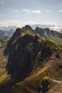 壮丽高山风景