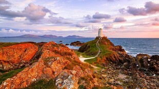 绚烂霞光美景