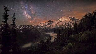 壮丽雪山