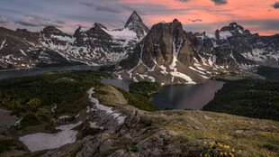 壮丽山景