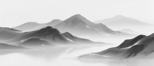 水墨山水背景
