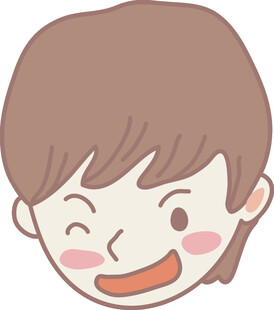 微笑男孩卡通头像