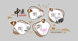 中式古典月饼标签设计