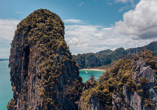 海上奇峰绝美海岛风光