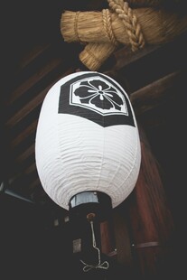 日式传统纸灯笼