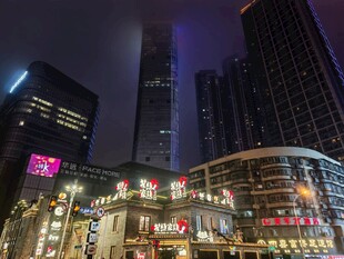 繁华都市夜景