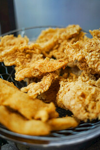 美味酥脆炸鸡诱人登场