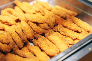 美味香酥炸鱼条