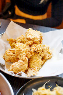 美味香酥炸鸡块