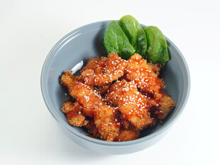 美味芝麻炸鸡块