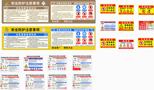 安全风险告知牌
