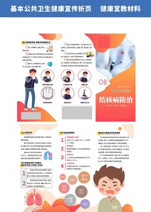 结核病防治折页健康教育折页