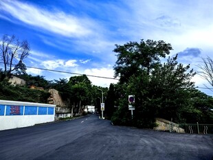 乡村道路与周边景致