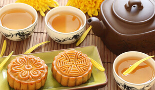 中秋茶点组合传统风味