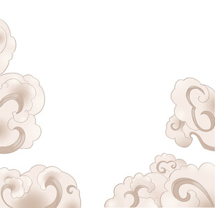 中式古典云纹图案