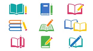 学习文具图标