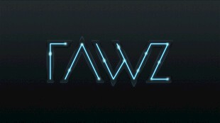 发光的FAWZ字样