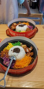 石锅拌饭 铁板焦饭