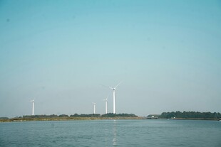 海上风车景观