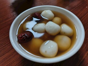 红枣桂圆汤圆