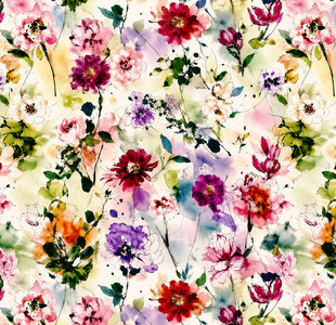 扎染花