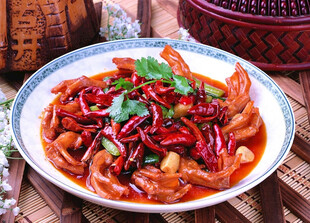香辣鸭掌