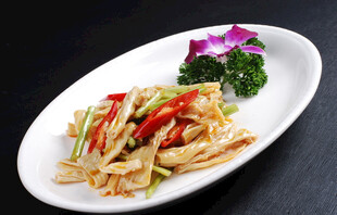 生炒鸭菌肝