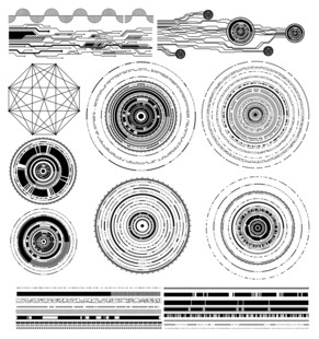 科技电子图案