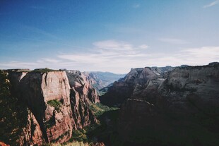 壮丽峡谷风光