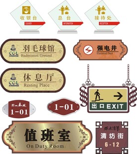 科室牌