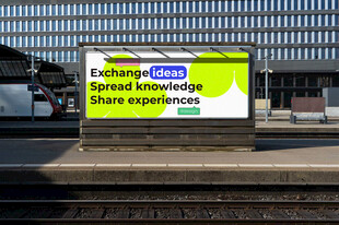 户外广告牌展示租车服务