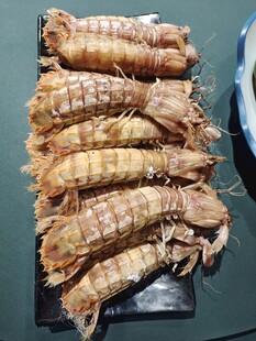 美味诱人的皮皮虾
