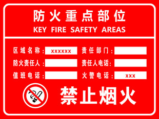 防火重点部位