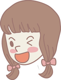 俏皮双马尾女孩
