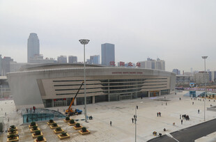 现代城市会展中心外观