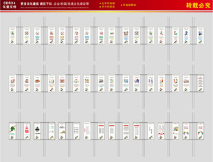 灯杆公益广告