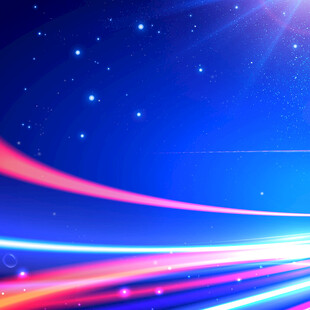 梦幻流光星空背景图