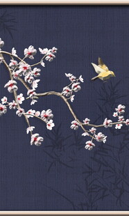 花鸟枝头图