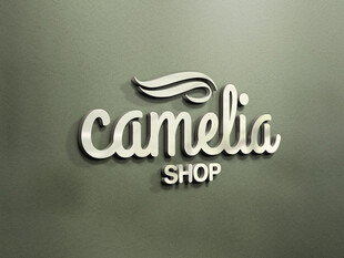 Camelia店铺标志设计