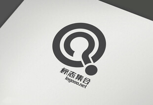 简约问号标志设计