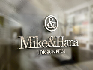 Mike Hana花店标志