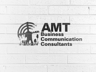 AMT品牌墙标识展示