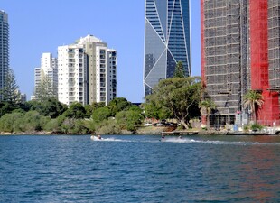 黄金海岸城市风光  
