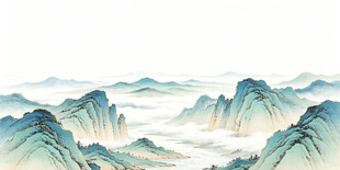 水墨山水