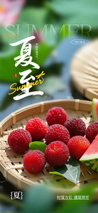 夏至时节的新鲜杨梅