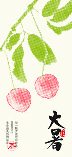 大暑时节枝头红果挂