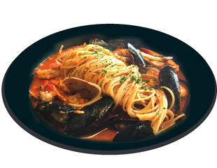美味海鲜意面